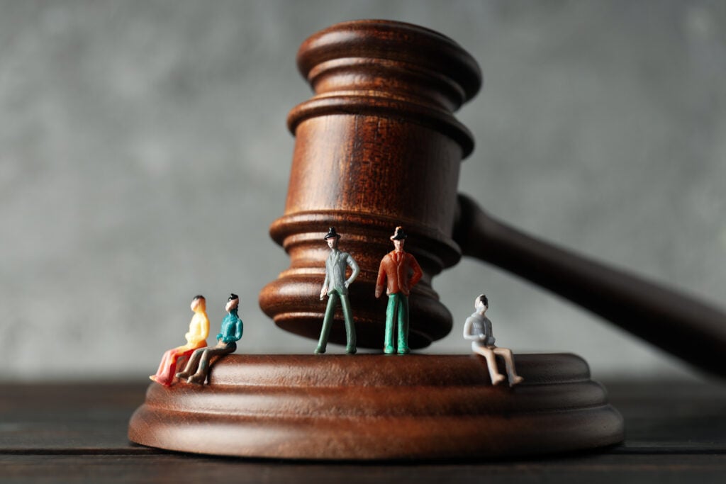 Concept of public sale, auction business competition